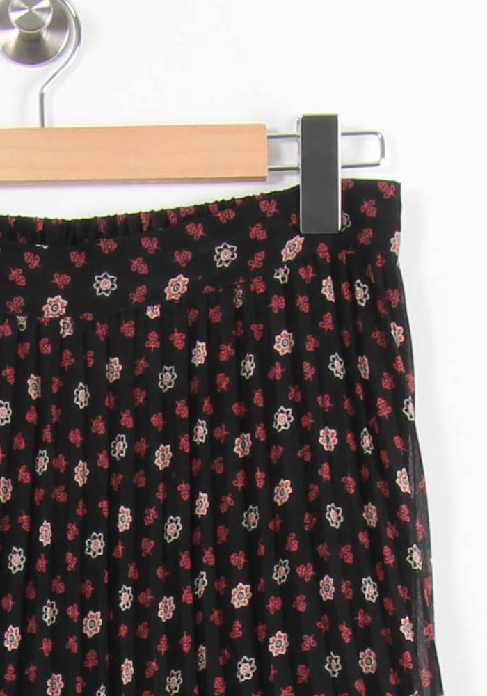 Jupe Longue Noire et Rouge - Taille M/38 - Image 3
