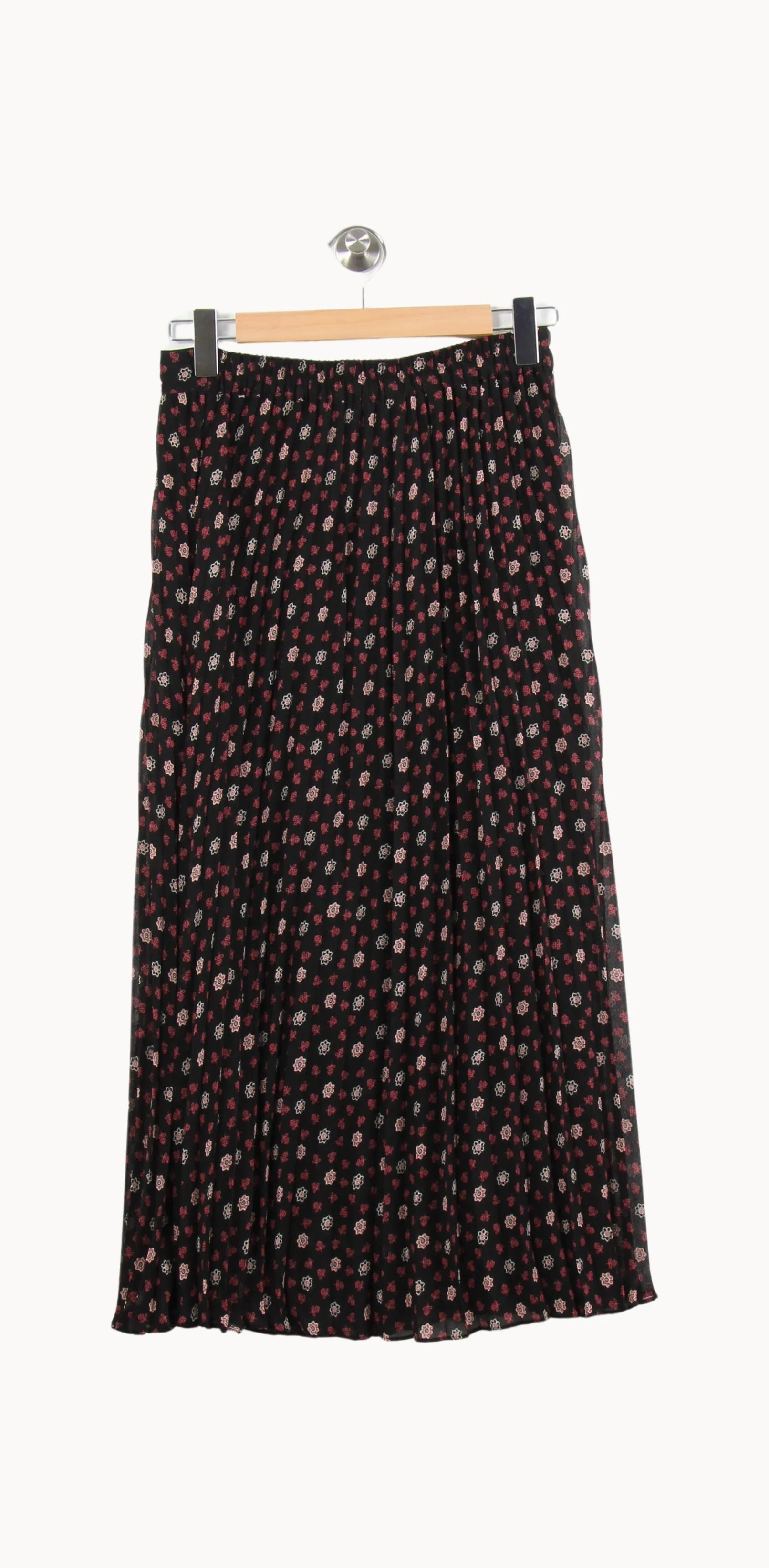 Jupe Longue Noire et Rouge - Taille M/38 - Image 4