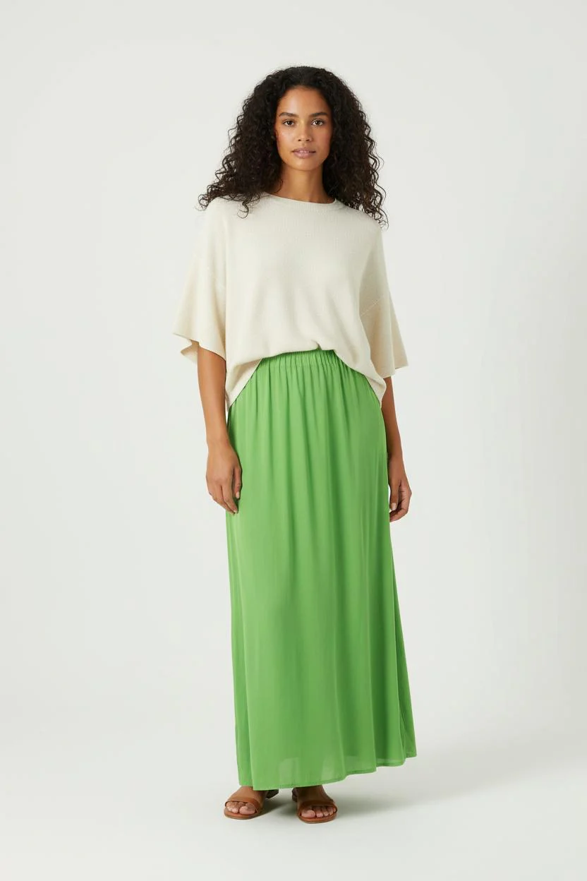 Jupe Longue Verte - Taille S/36