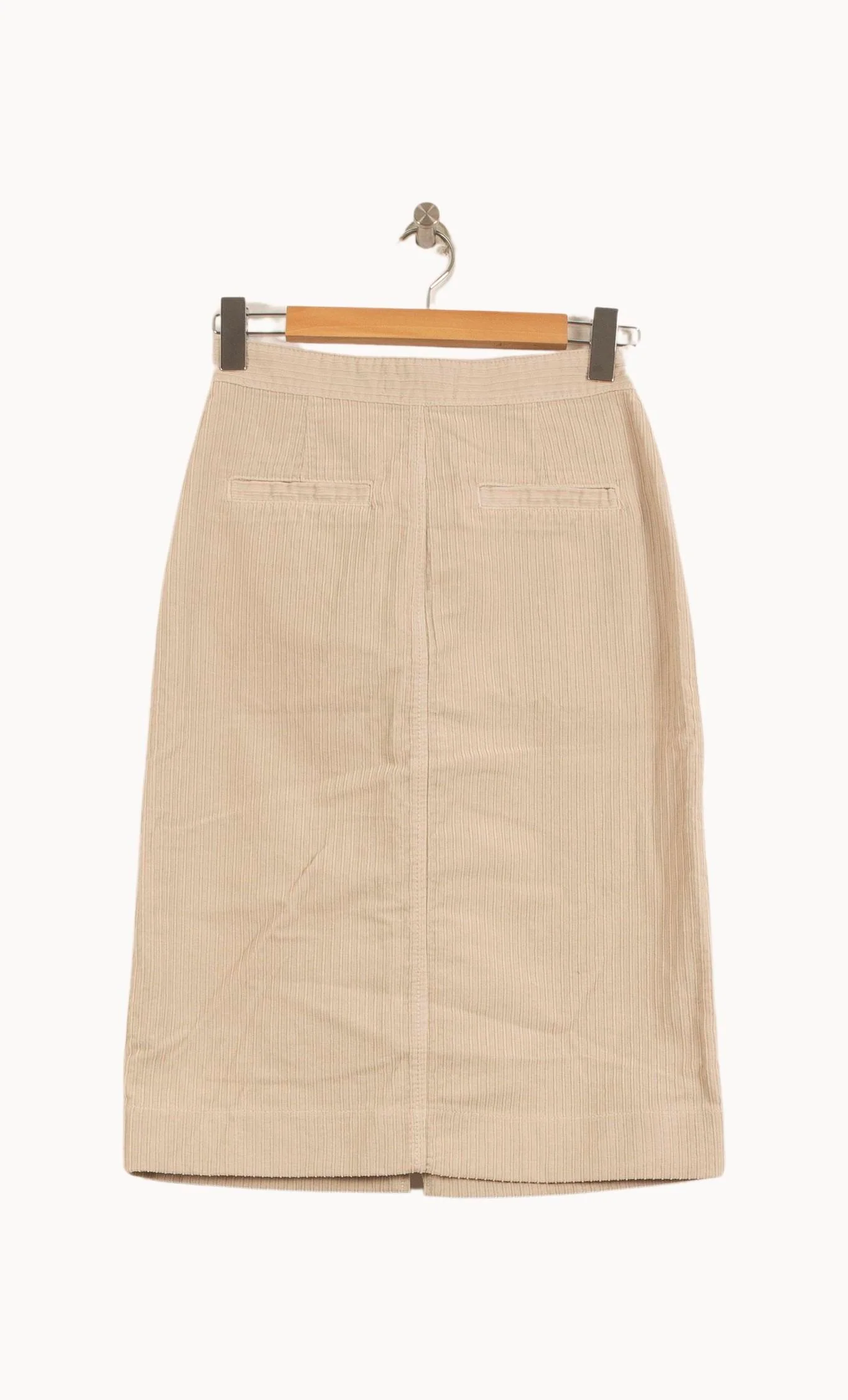 Jupe Midi Beige - Taille S/36 - Image 4