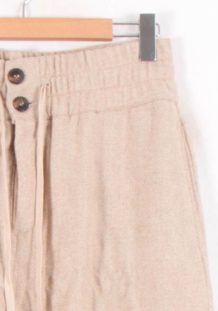 Jupe Midi Beige - Taille XL/42 - Image 3