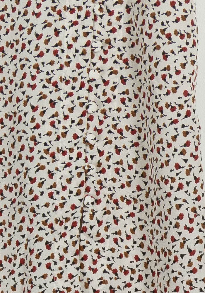 Jupe Midi Blanche et Rouge - Taille S/36 - Image 3