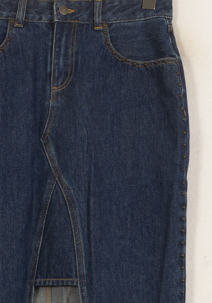 Jupe Midi Bleue - Taille S/36 - Image 3