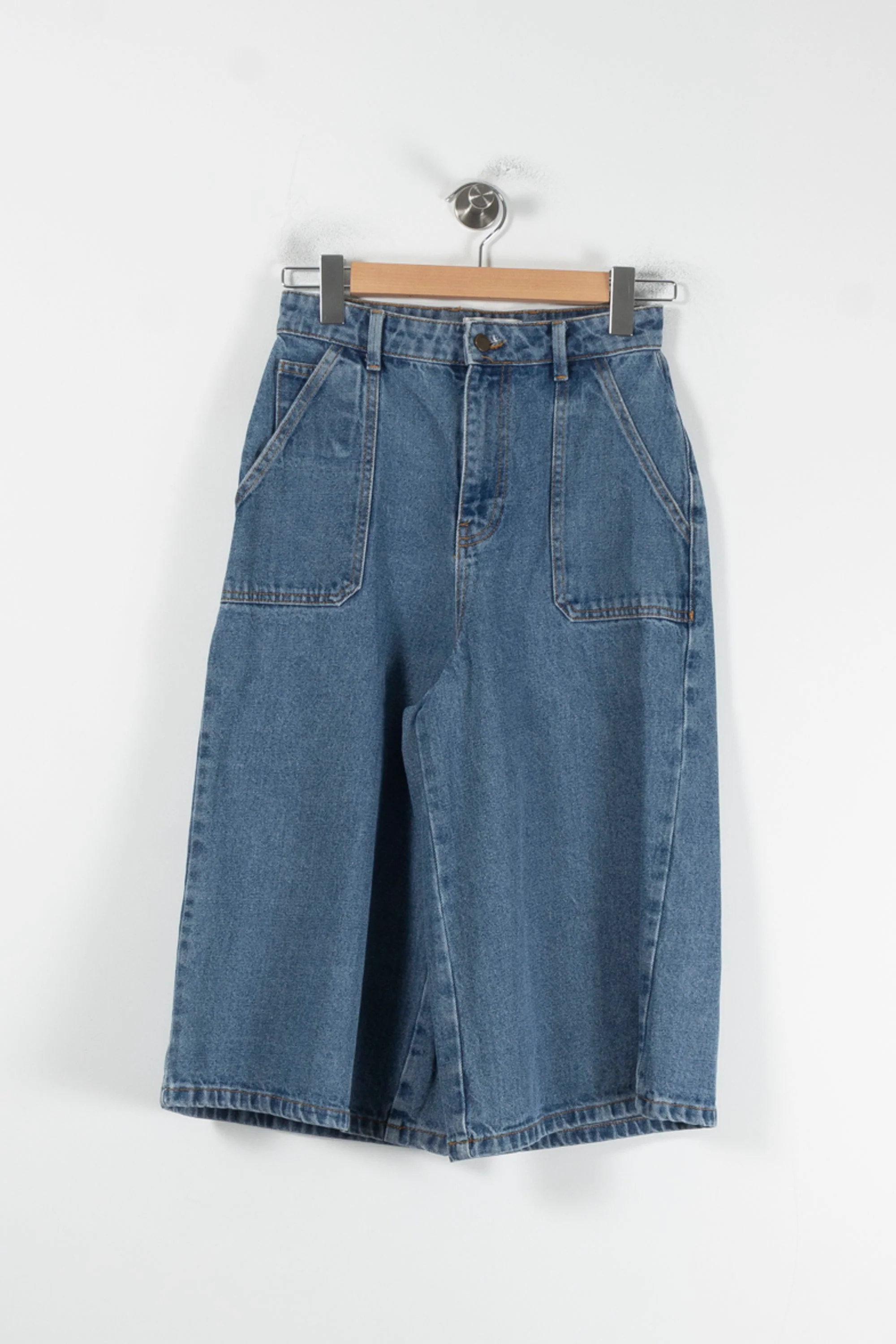 Jupe Midi Bleue - Taille S/36 - Image 2