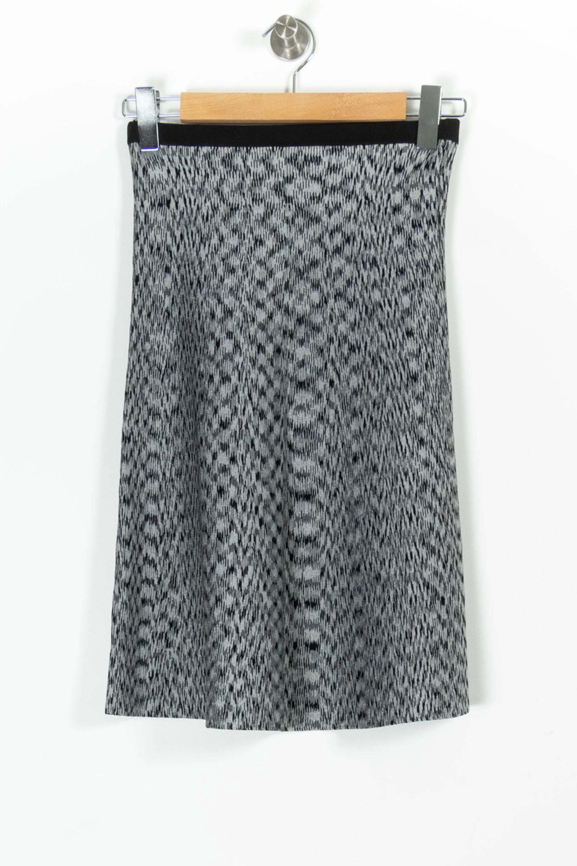 Jupe Midi Grise - Taille M/38 - Image 2