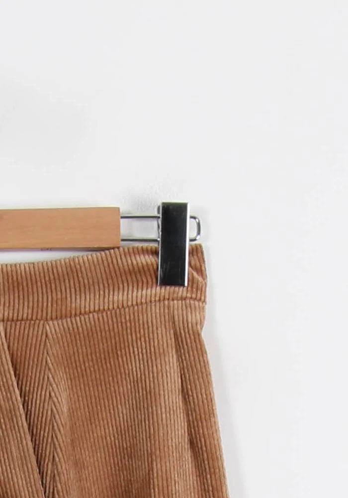 Jupe Midi Marron - Taille S/36 - Image 3