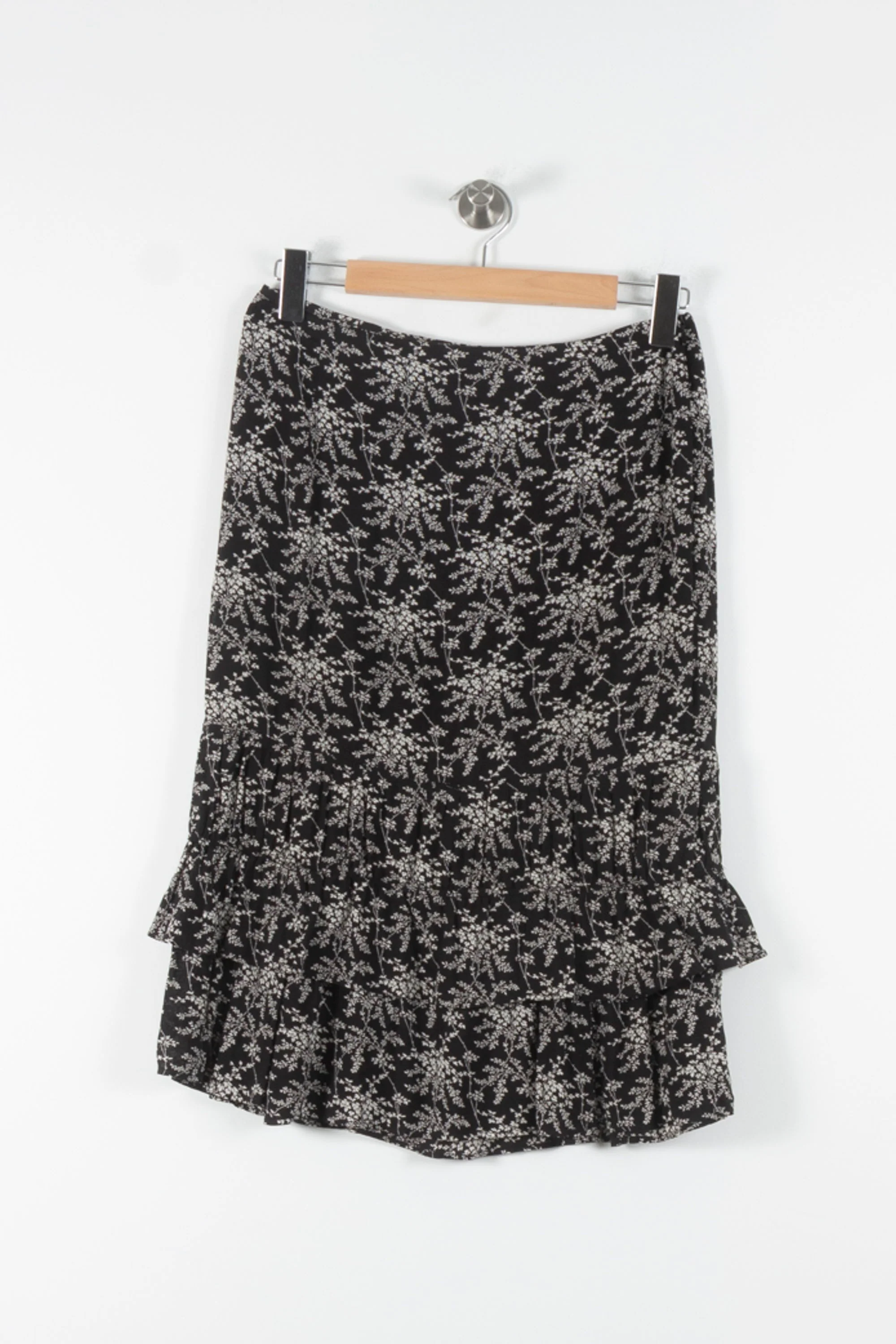 Jupe Midi Noire et Blanche - Taille M/38 - Image 2