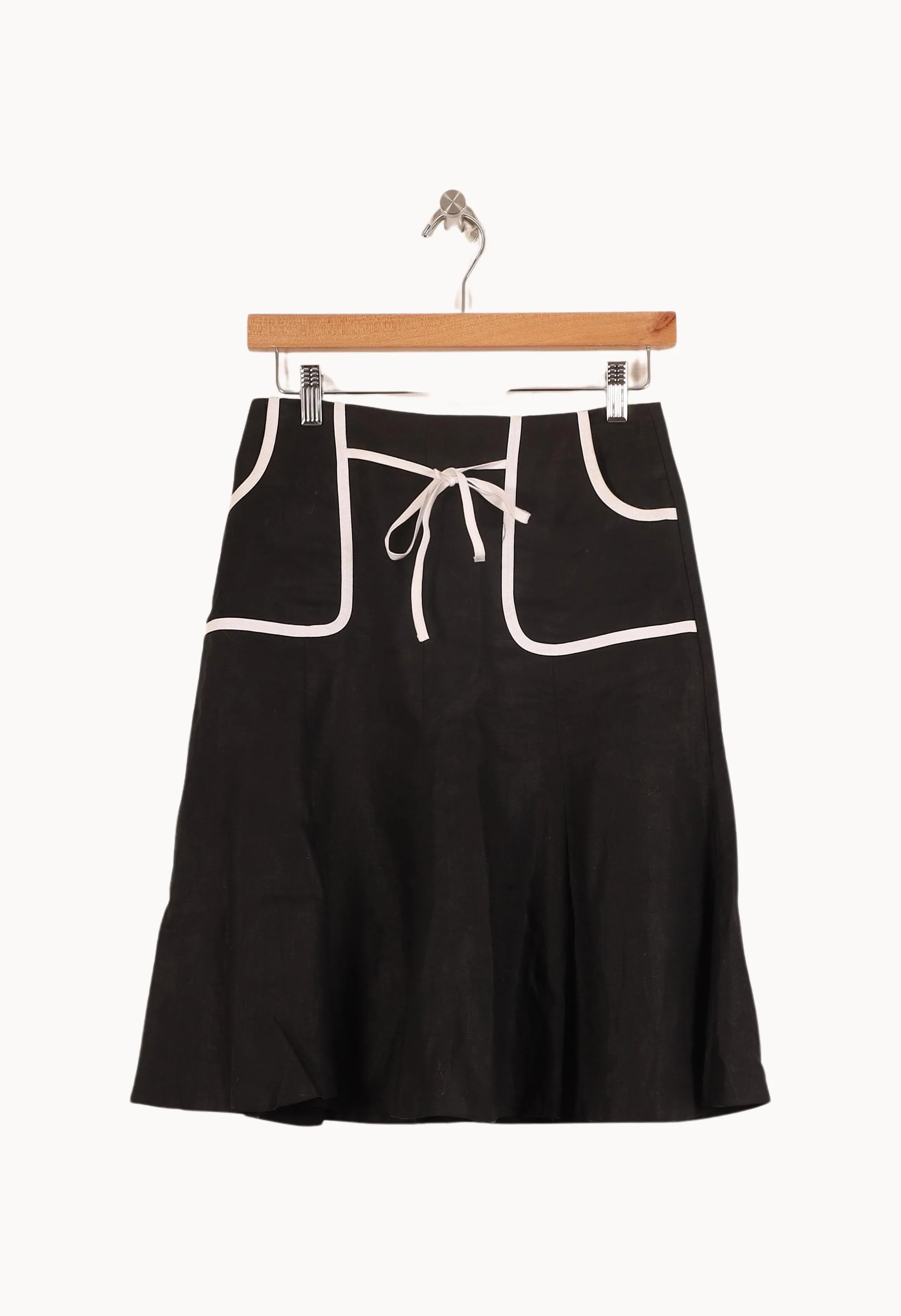 Jupe Midi Noire et Blanche - Taille S/36 - Image 2