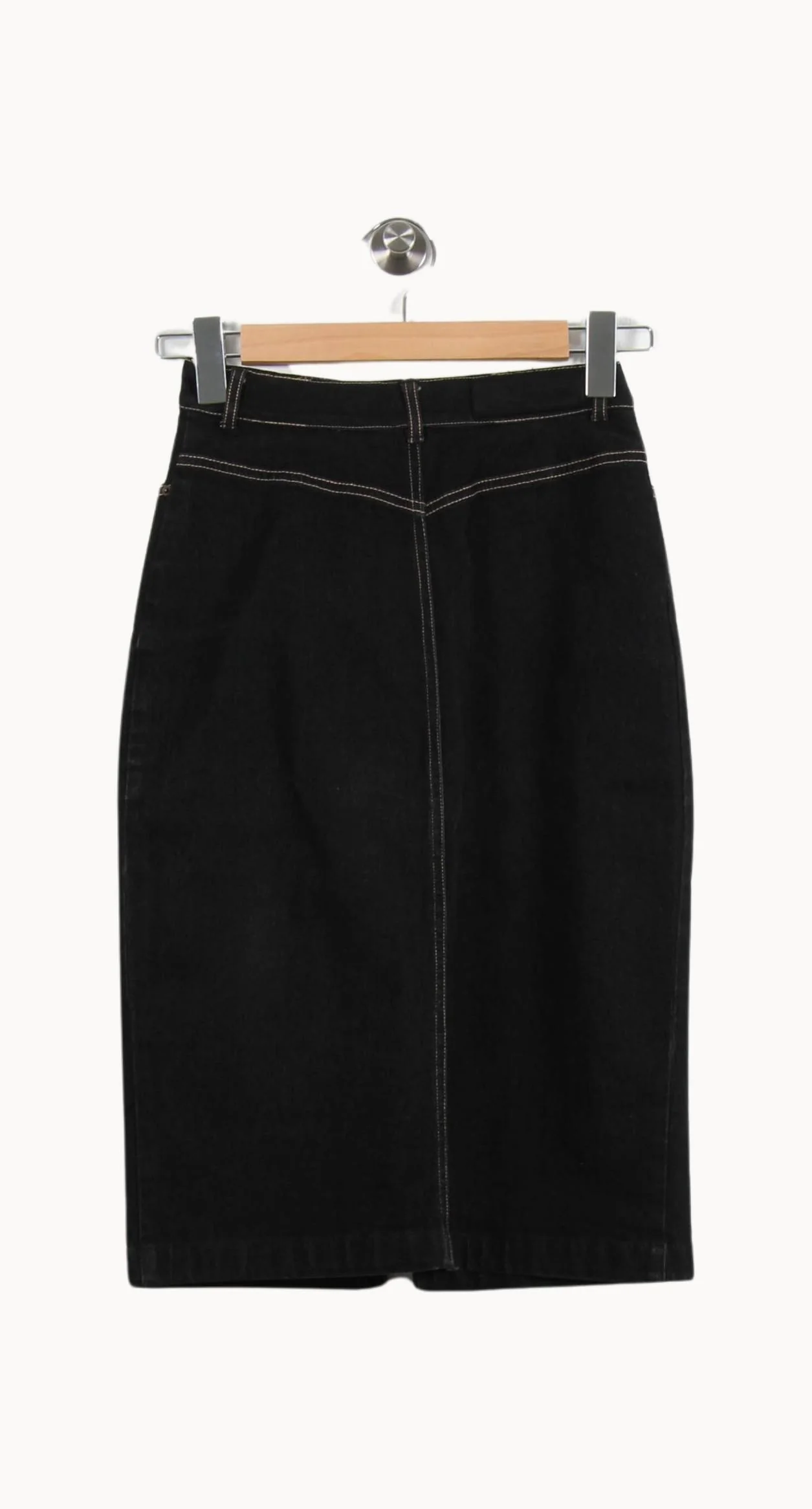 Jupe Midi Noire - Taille S/36 - Image 4