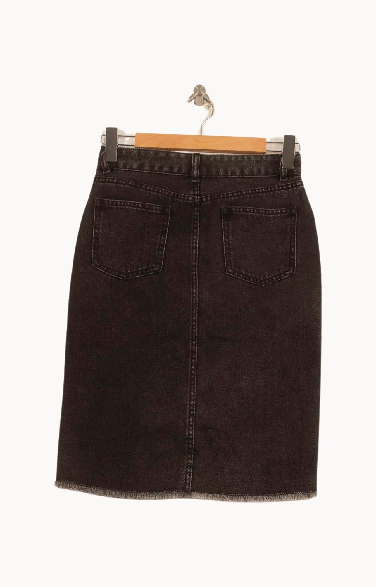 Jupe Midi Noire - Taille S/36 - Image 4