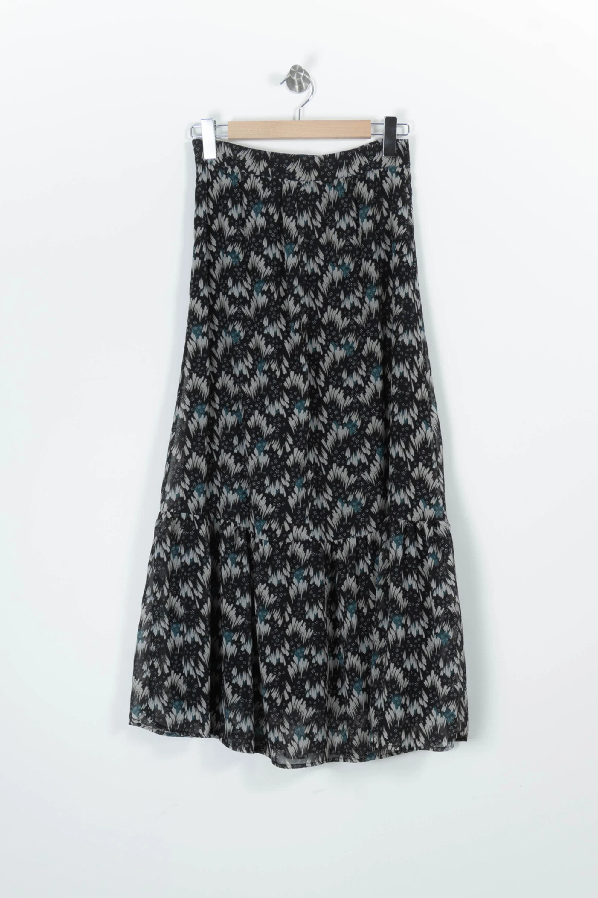 Jupe Noire et Grise - Taille S/36 - Image 4
