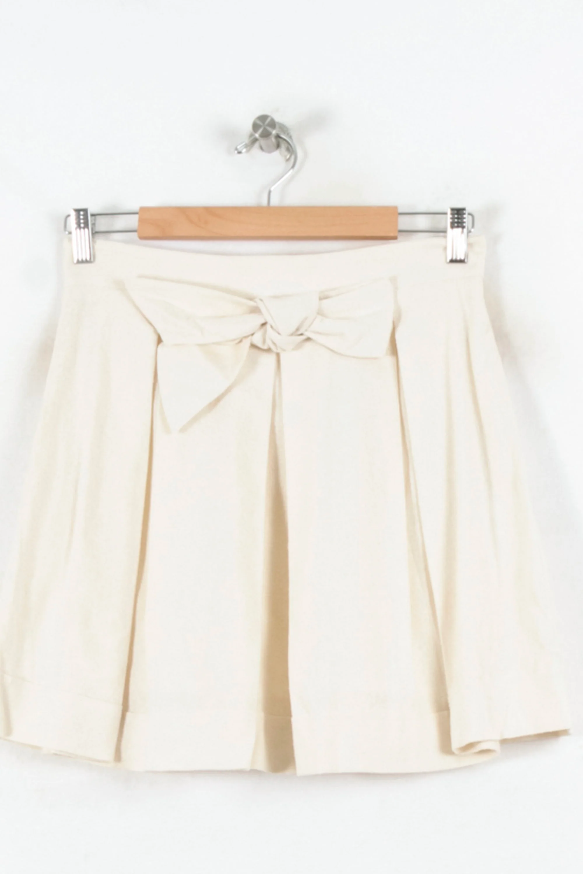 Jupe Plissée Beige - Taille S/36 - Image 2