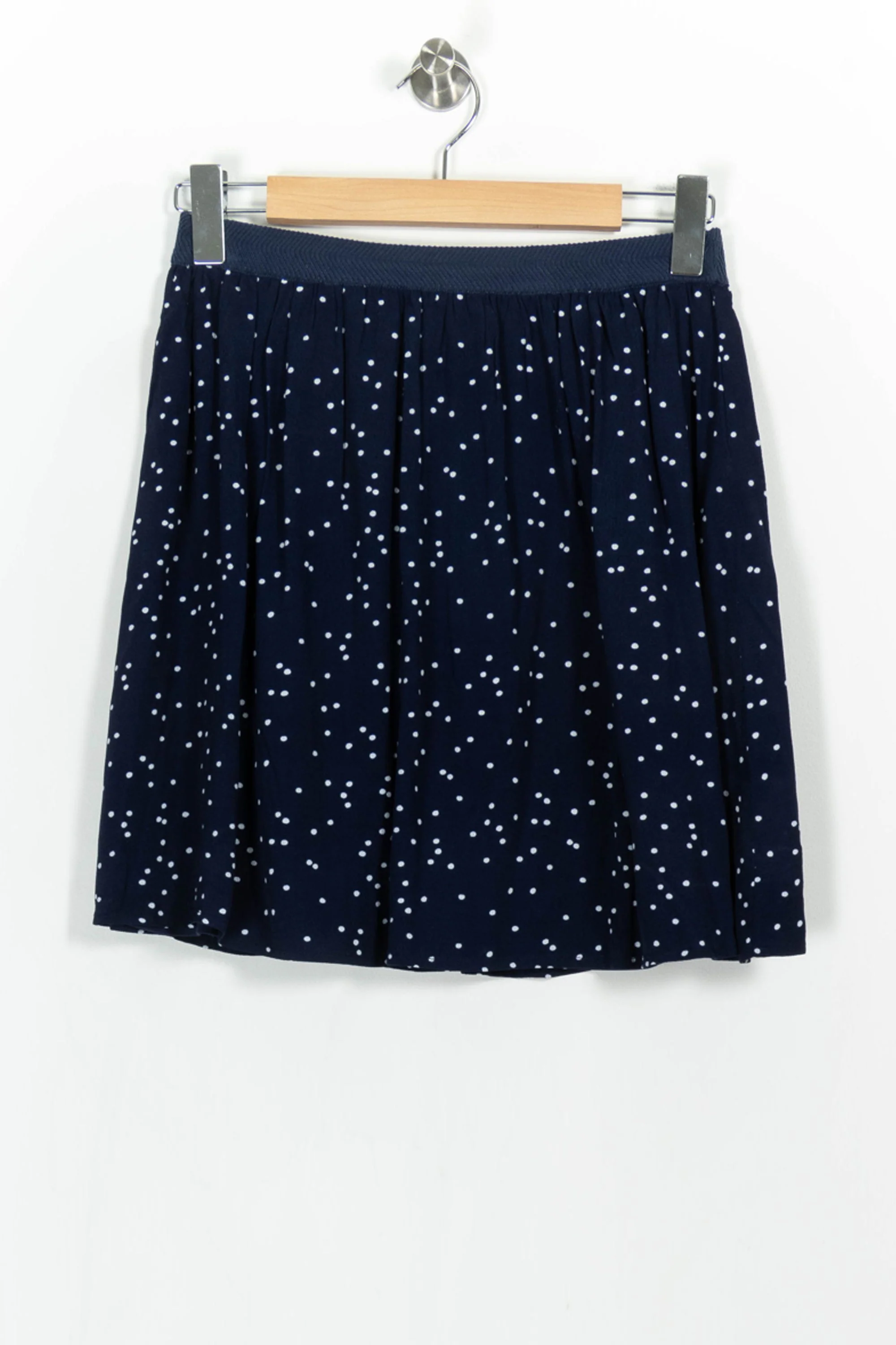 Jupe Plissée Bleue et Blanche - Taille M/38 - Image 2