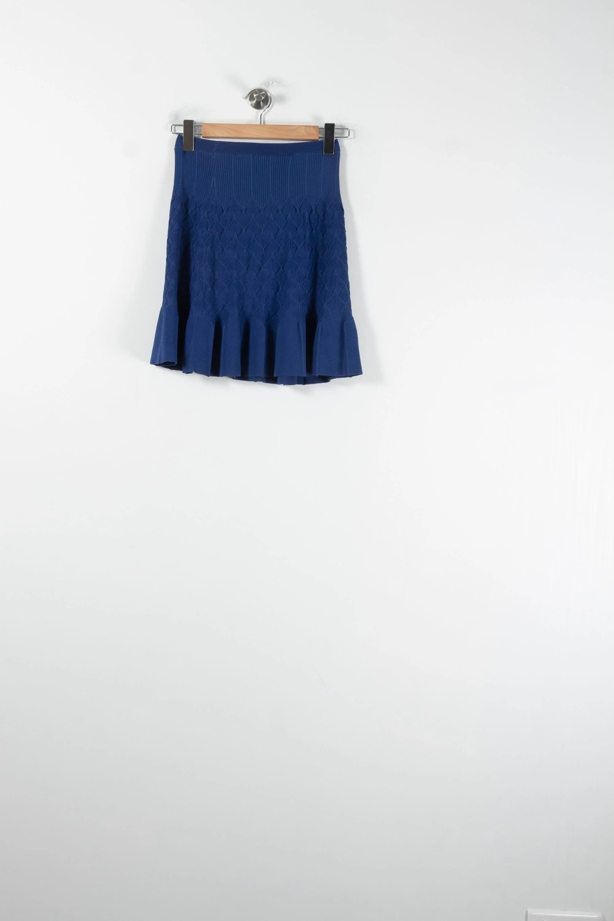 Jupe Plissée Bleue - Taille S/36 - Image 4