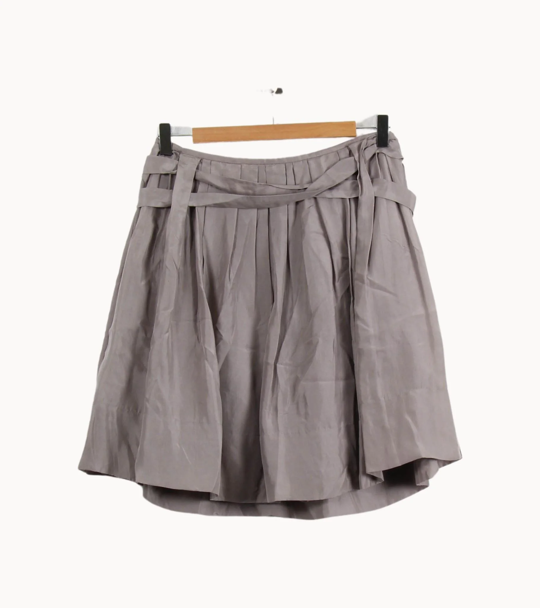 Jupe Plissée Grise - Taille S/36 - Image 2