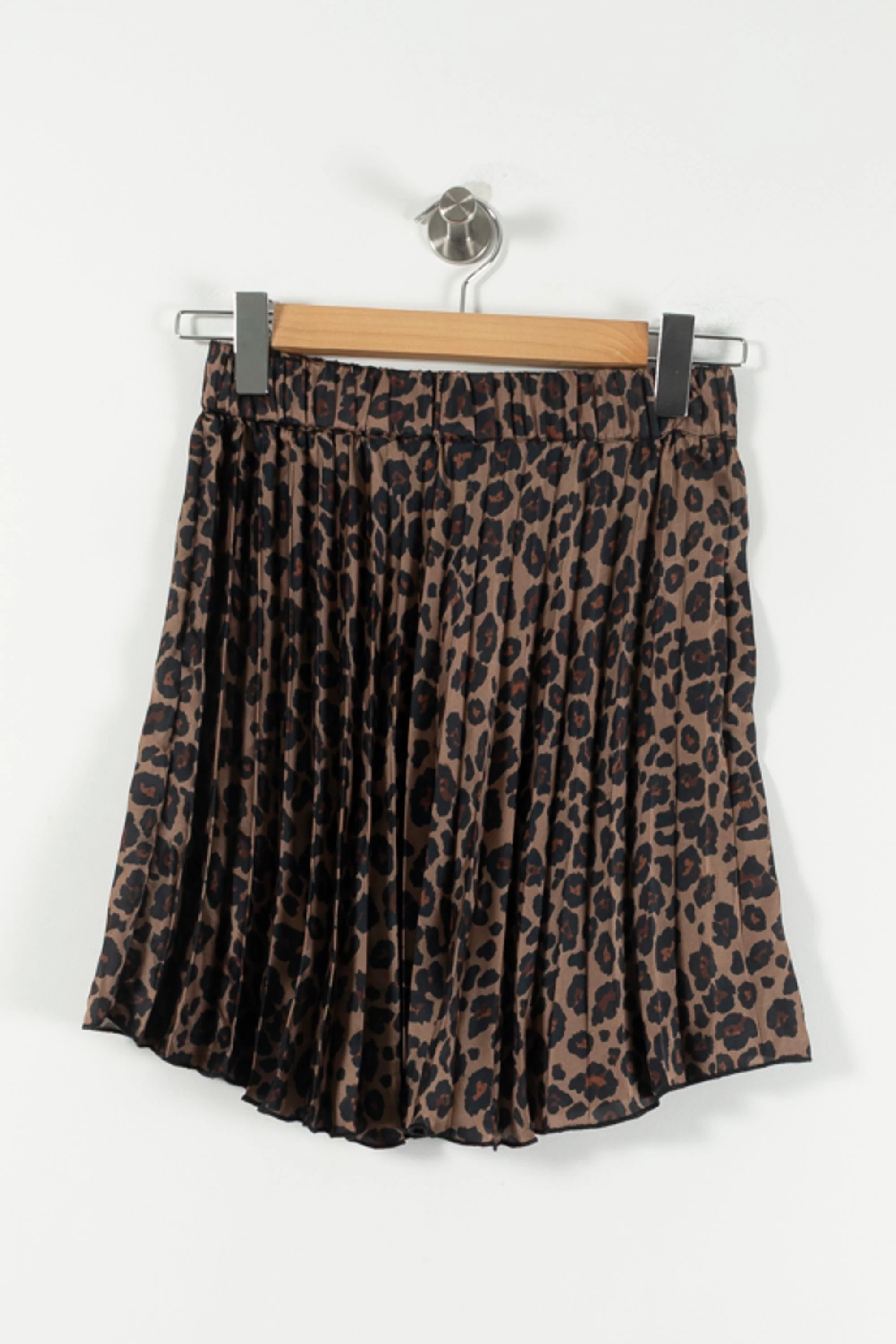 Jupe Plissée Marron et Noir - Taille T.U. - Image 2