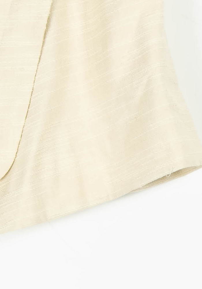 Jupe Portefeuille Beige - Taille XS/34 - Image 3