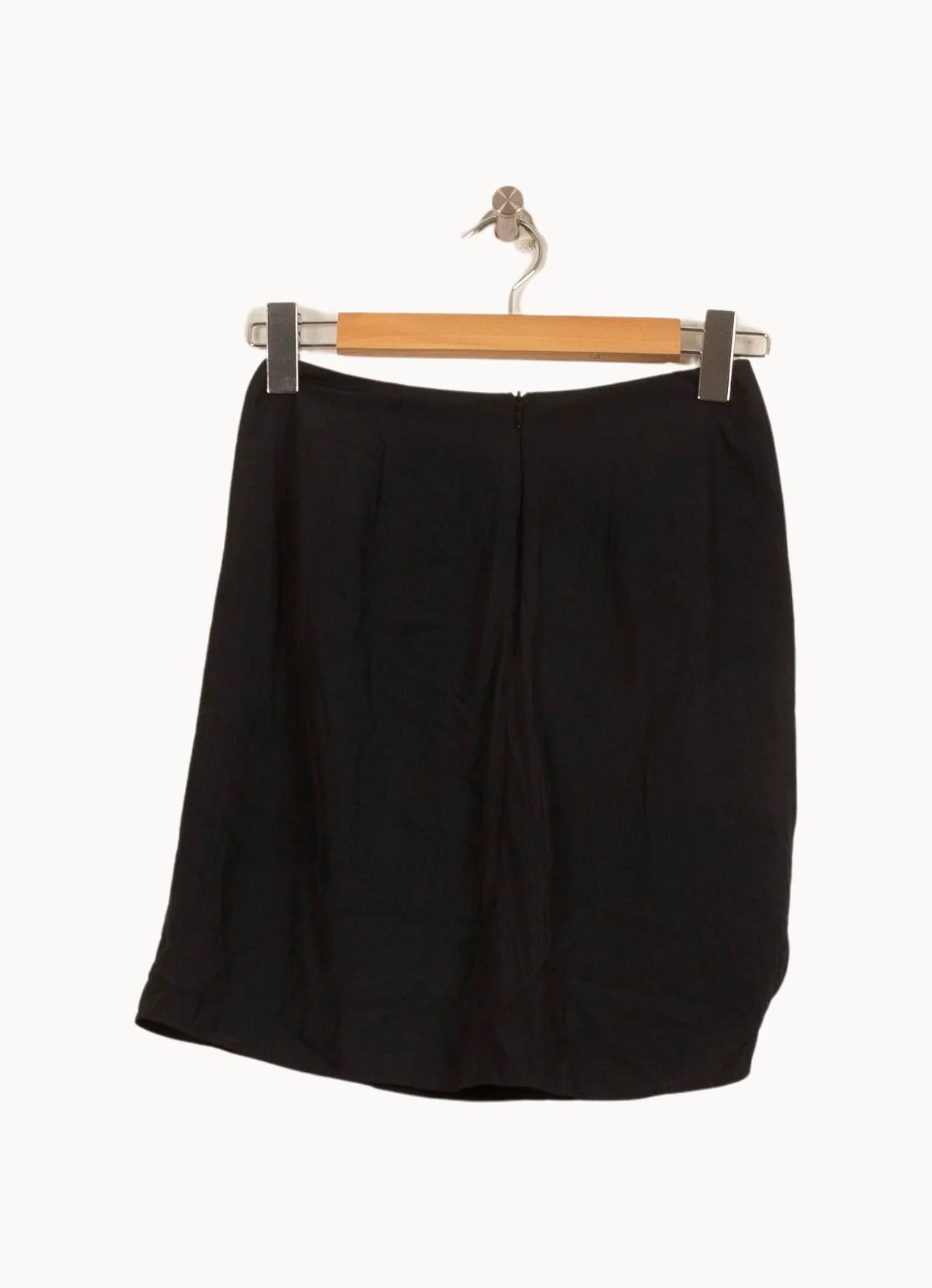 Jupe Portefeuille Noire - Taille S/36 - Image 4