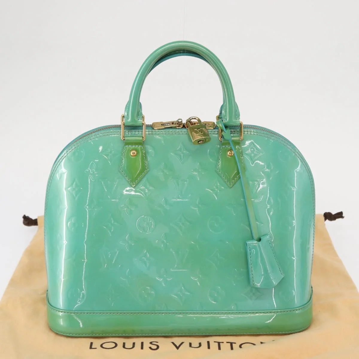 Louis Vuitton Alma Handbag Patent Leather - Image 14