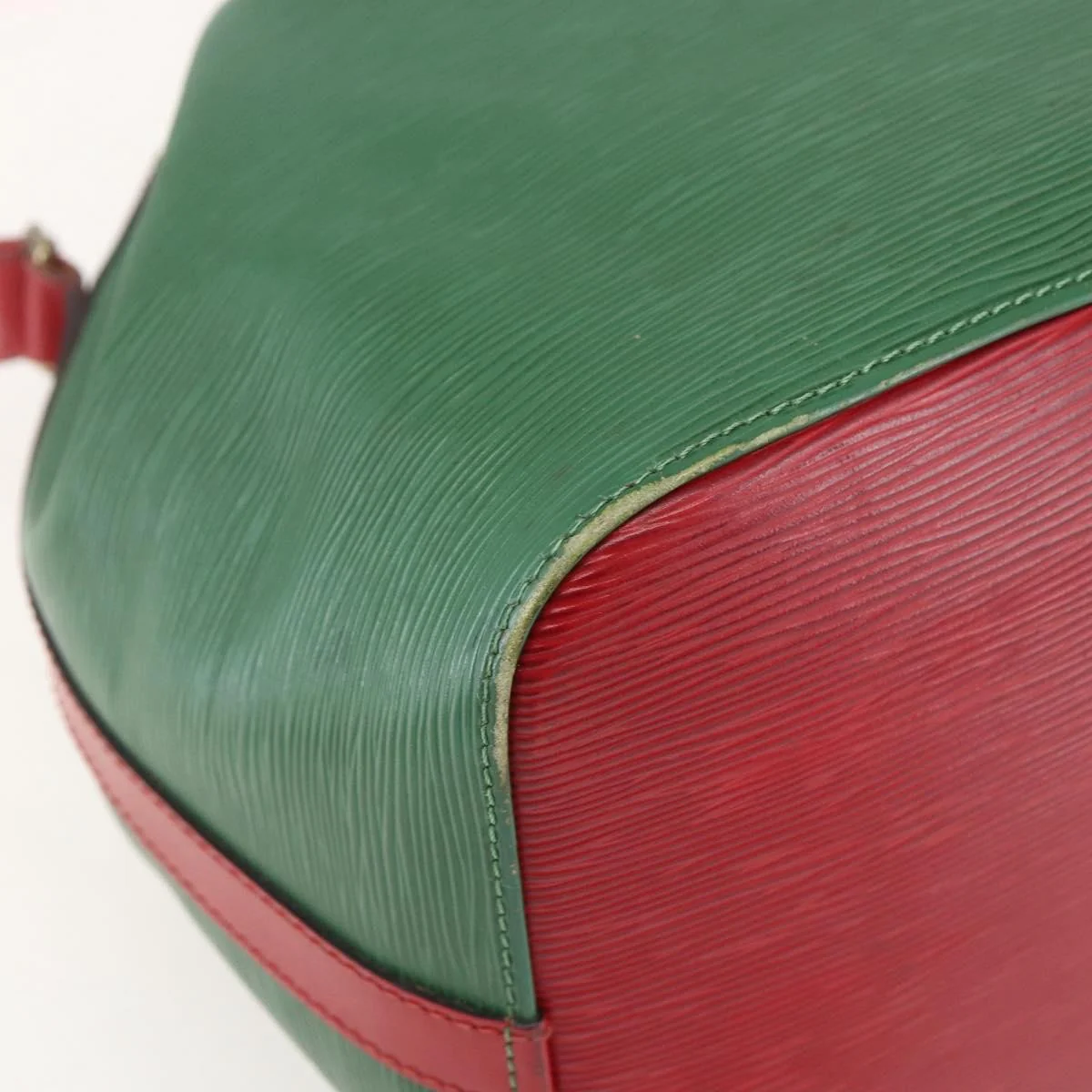 Louis Vuitton Bicolor Petit Noe Handbag Epi Leather - Image 11