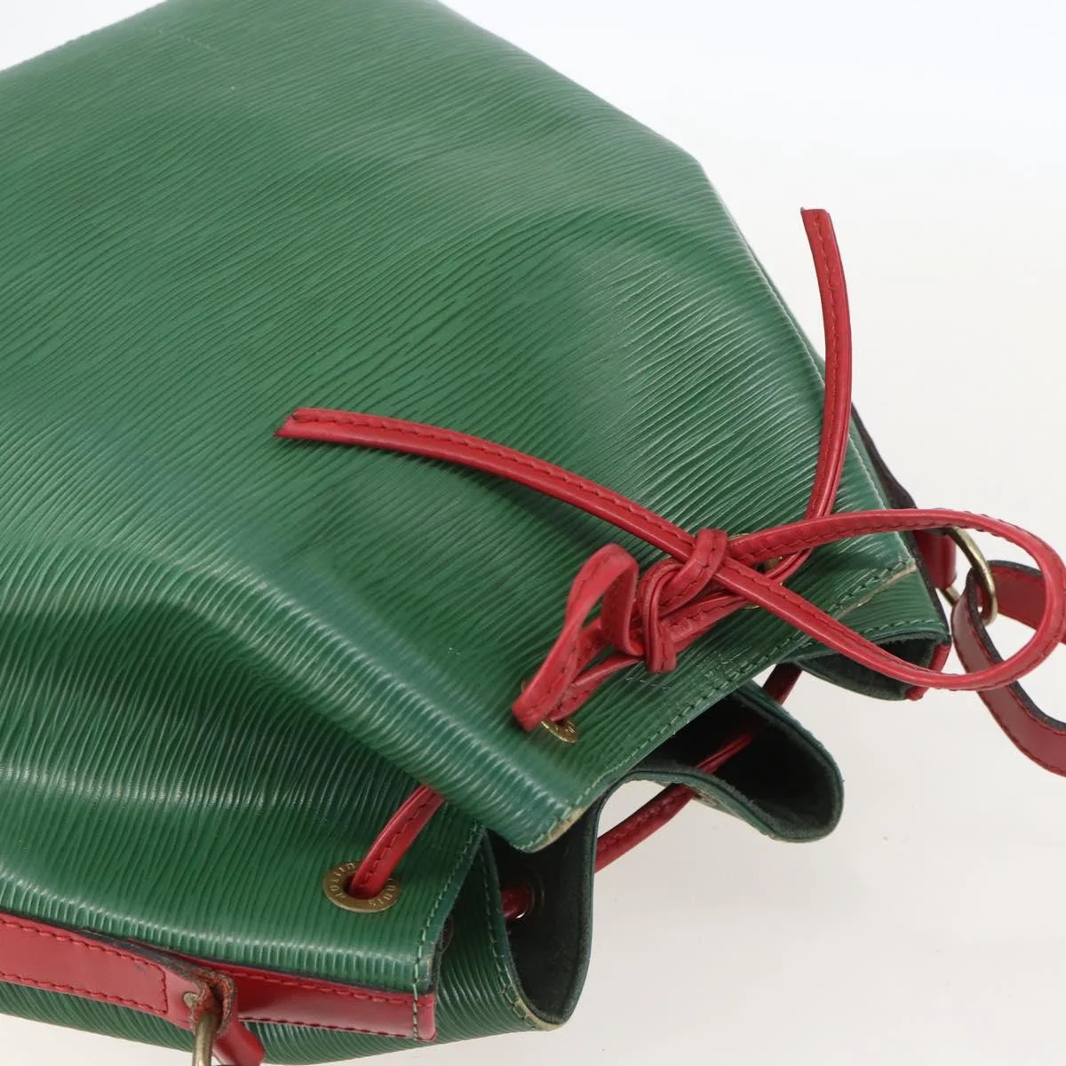 Louis Vuitton Bicolor Petit Noe Handbag Epi Leather - Image 14