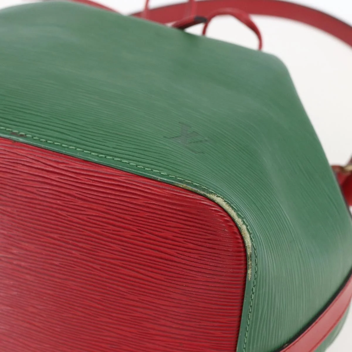 Louis Vuitton Bicolor Petit Noe Handbag Epi Leather - Image 8