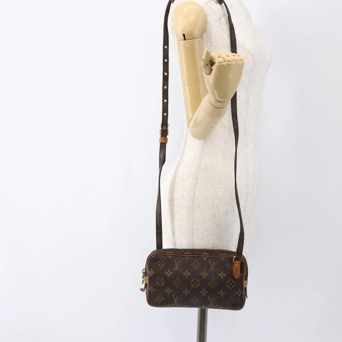 Louis Vuitton Pochette Marly Bandouliere Bag Monogram Canvas - Image 14
