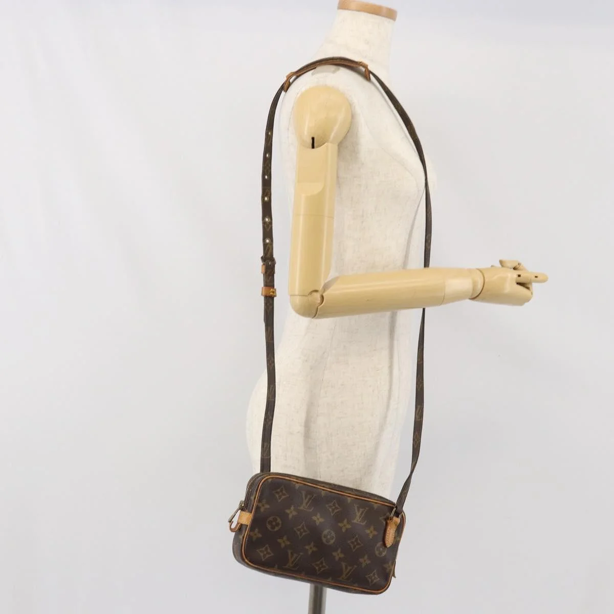 Louis Vuitton Pochette Marly Bandouliere Bag Monogram Canvas - Image 14