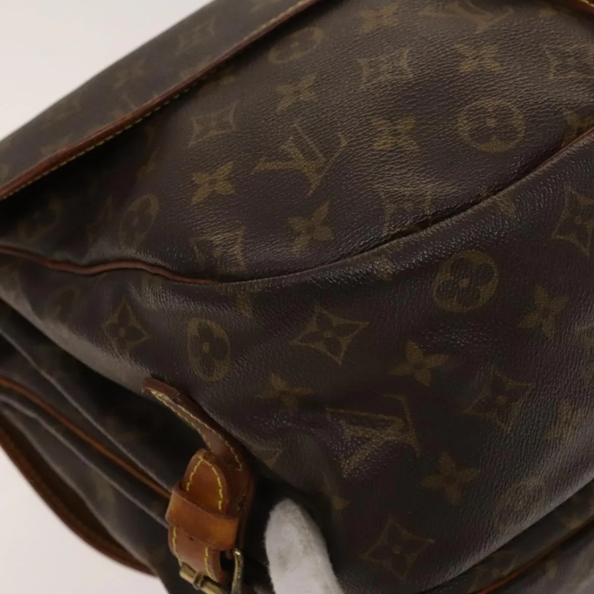 Louis Vuitton Saumur Handbag Monogram Canvas - Image 9