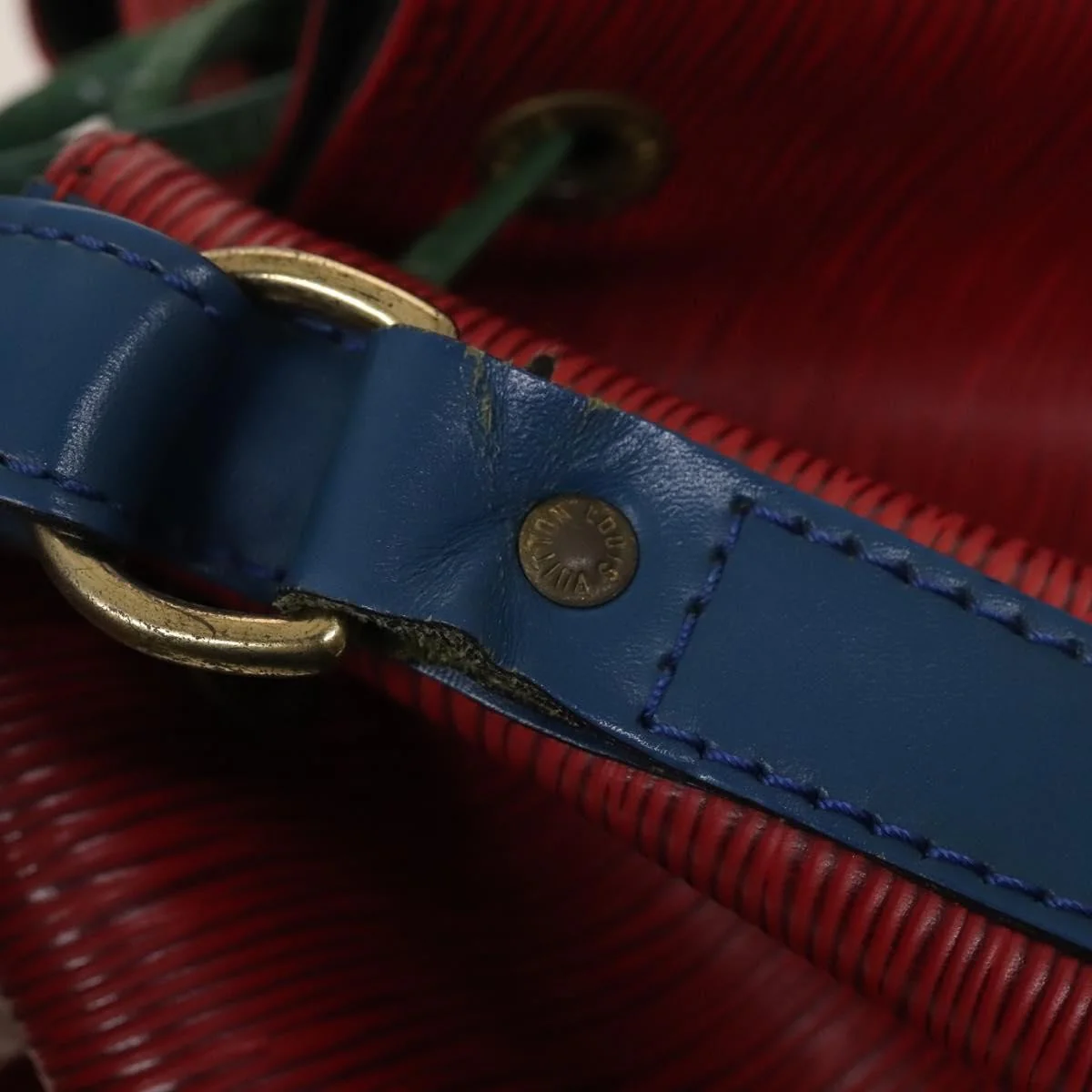 Louis Vuitton Tricolor Noe Handbag Epi Leather - Image 14