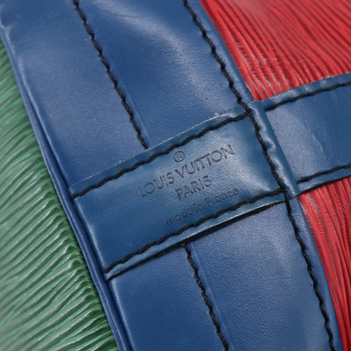 Louis Vuitton Tricolor Noe Handbag Epi Leather - Image 7