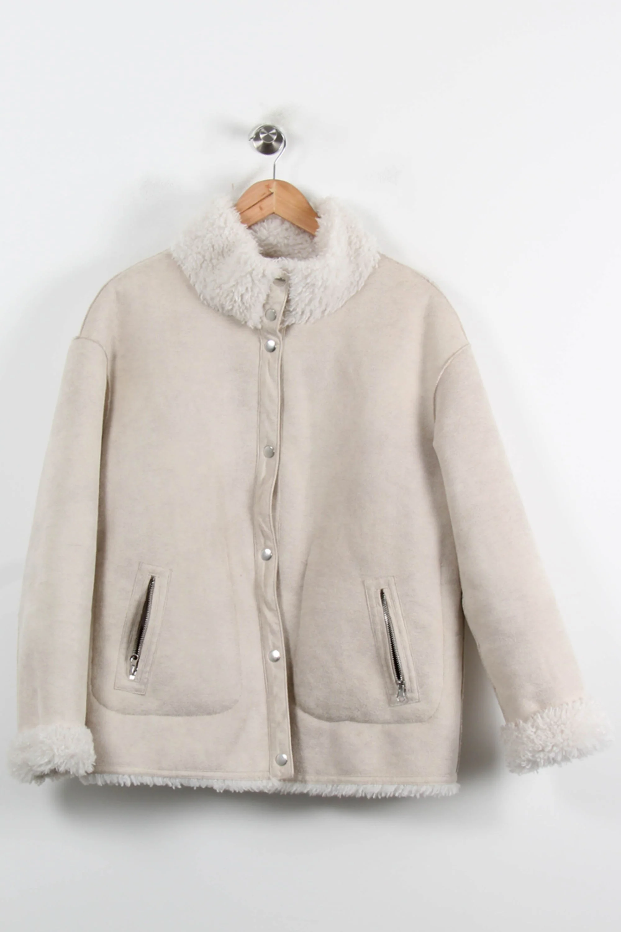 Manteau Blanc - Taille L/40 - Image 2