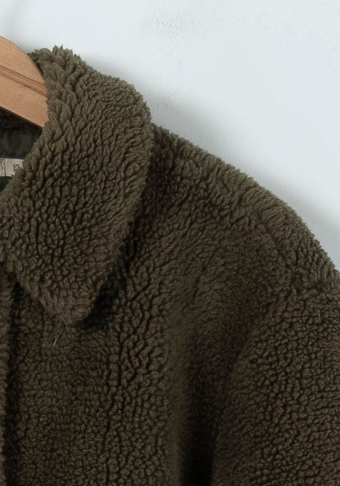 Manteau En Laine Verte - Taille XS/34 - Image 3