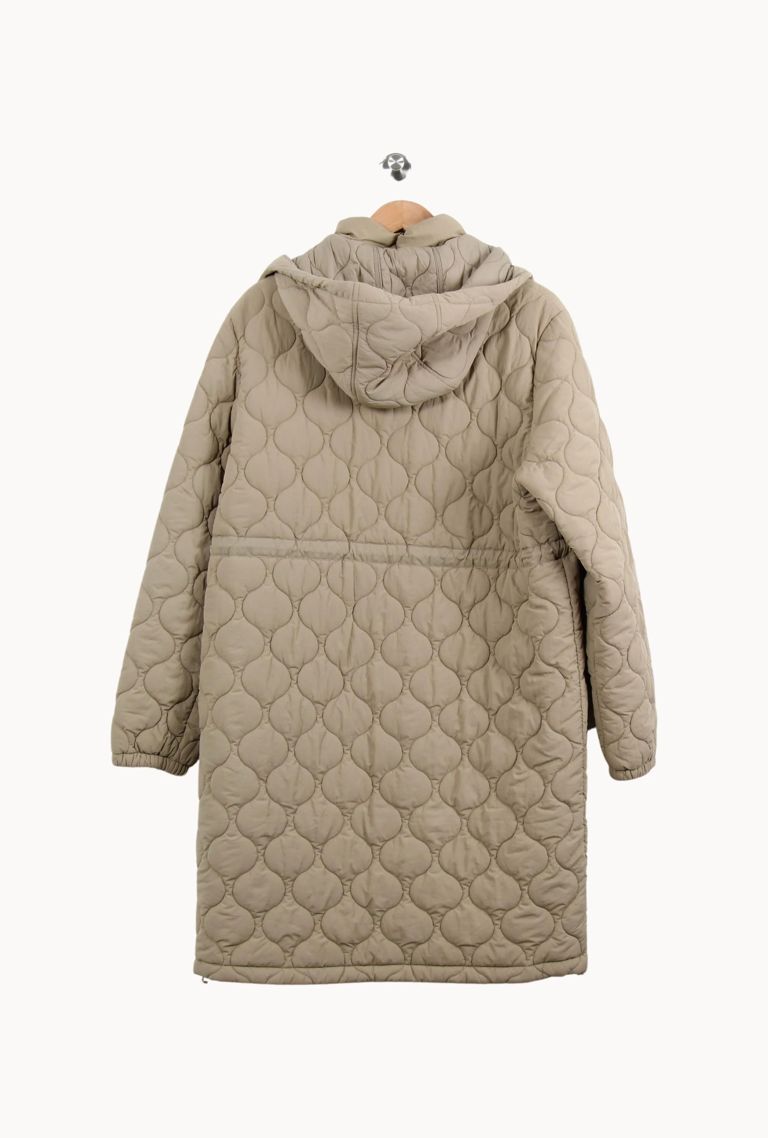 Manteau Matelassé Beige - Taille L/40 - Image 4