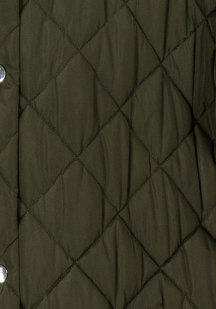 Manteau Matelassé Vert - Taille XS/34 - Image 3
