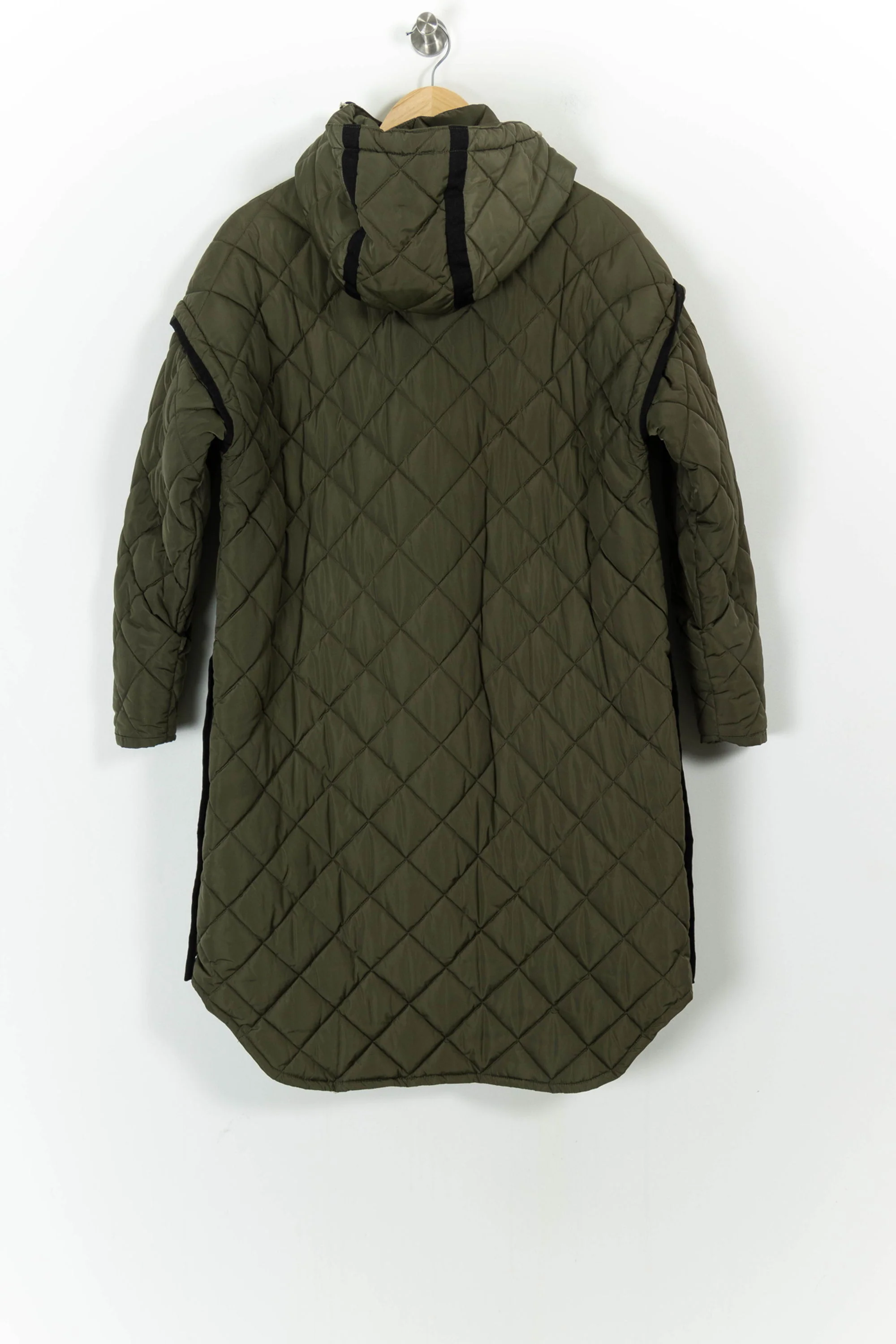 Manteau Matelassé Vert - Taille XS/34 - Image 4