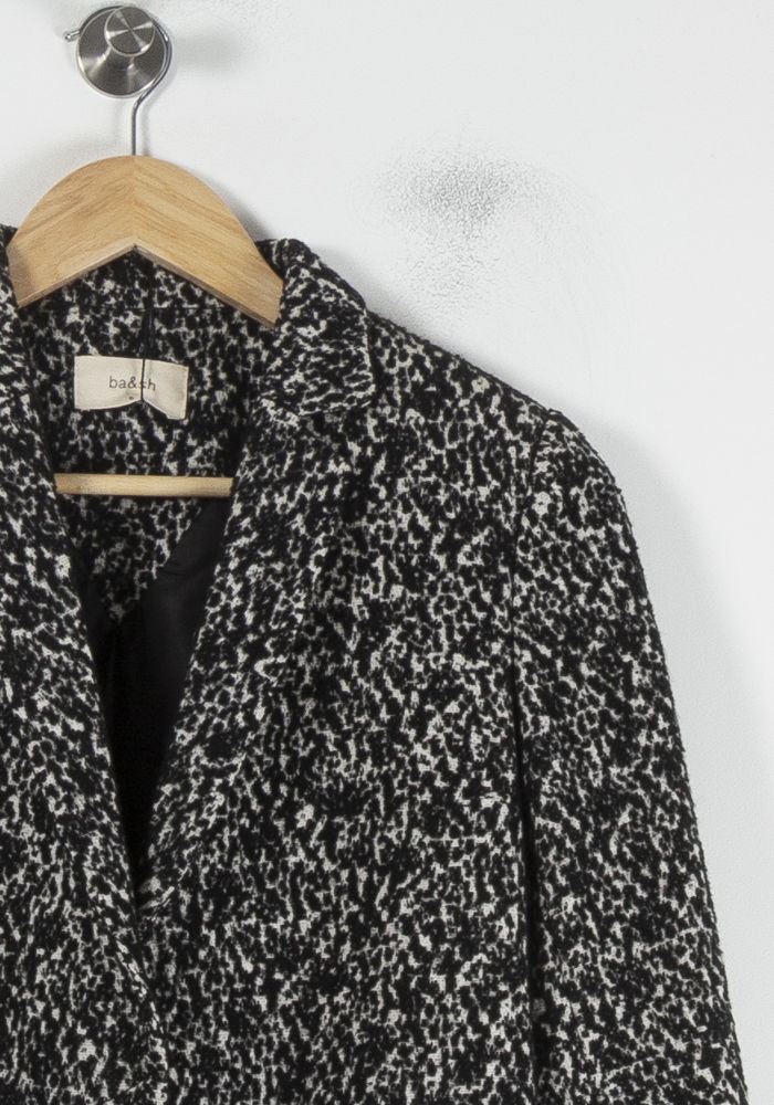 Manteau Noir et Blanc - Taille XS/34 - Image 3