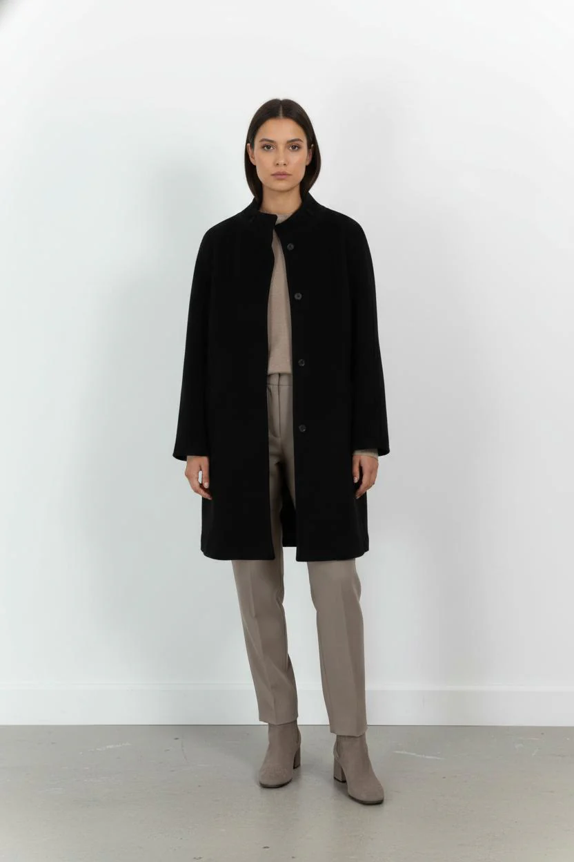 Manteau Noir - Taille L/40