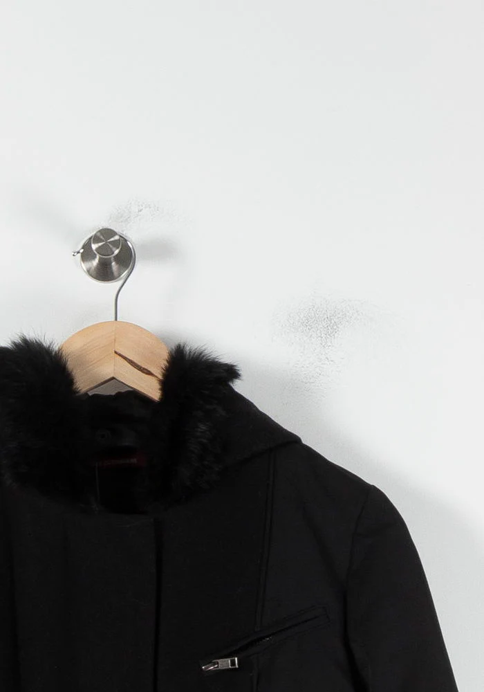 Manteau Noir - Taille M/38 - Image 3