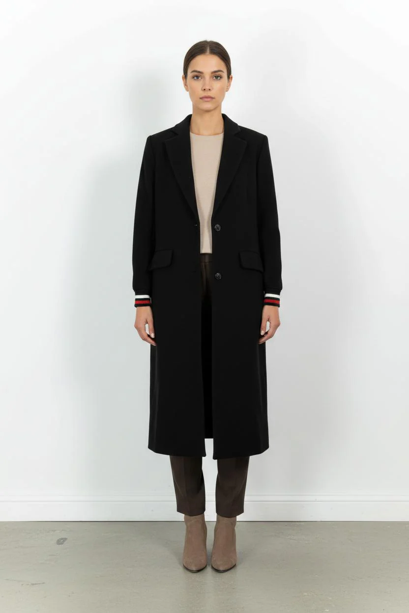 Manteau Noir - Taille S/36