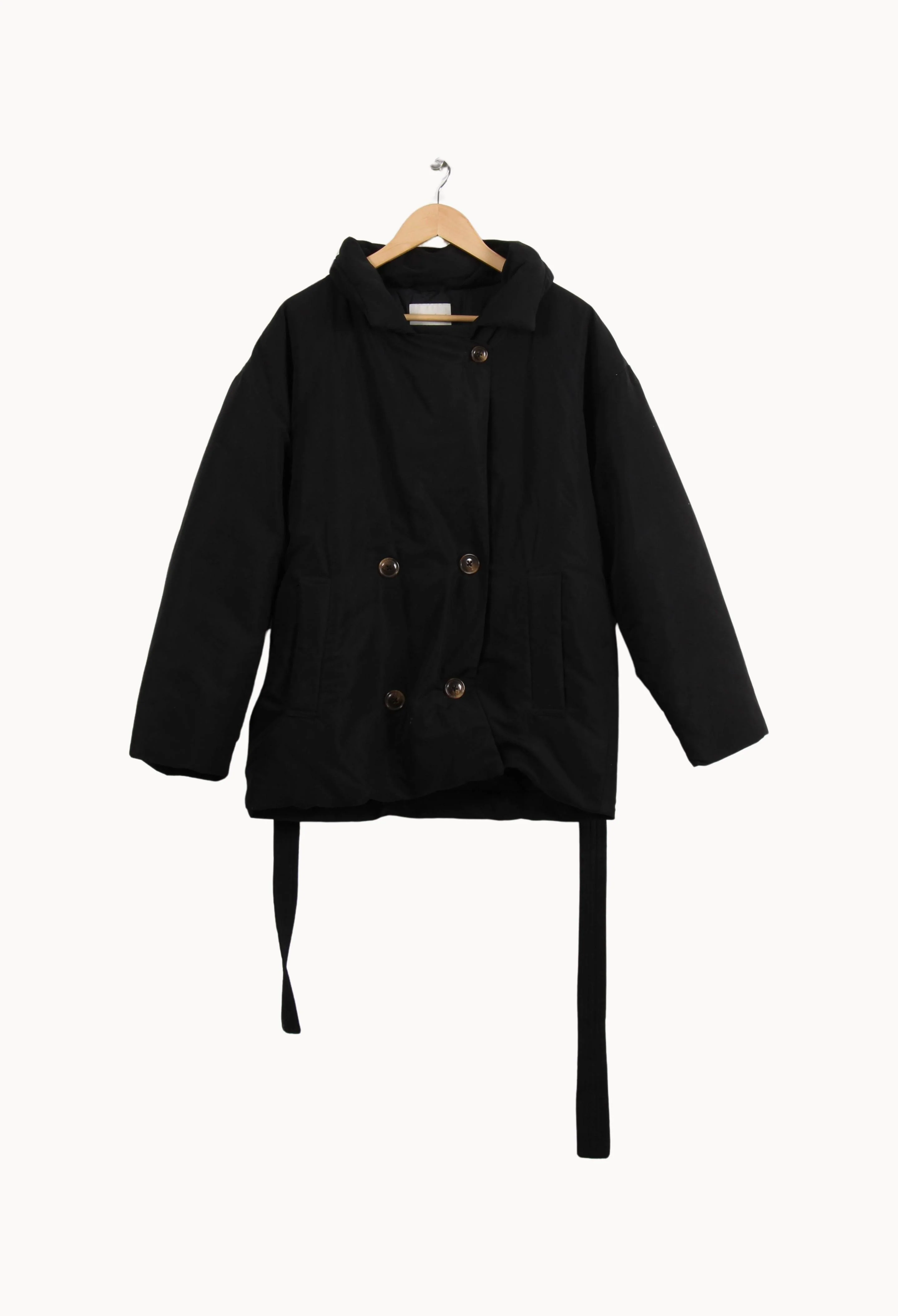 Manteau Noir - Taille S/36 - Image 2
