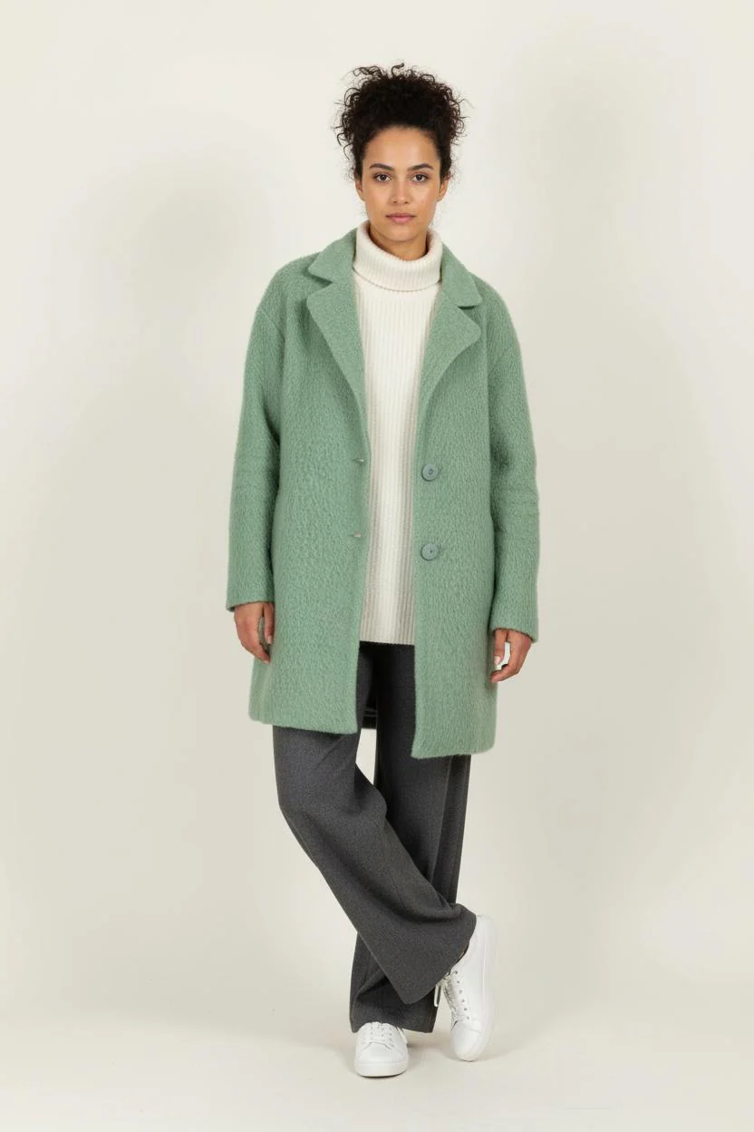 Manteau Vert - Taille M/38