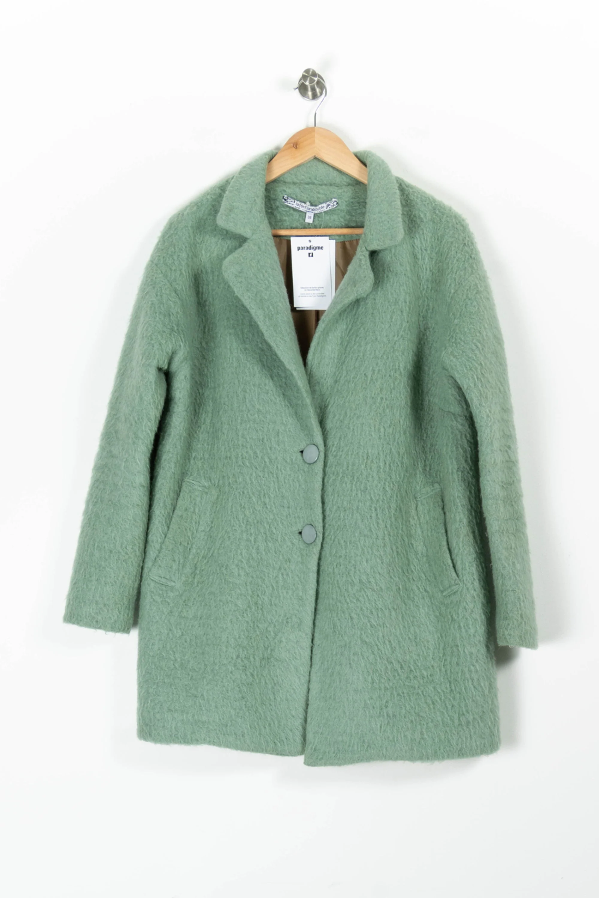 Manteau Vert - Taille M/38 - Image 2