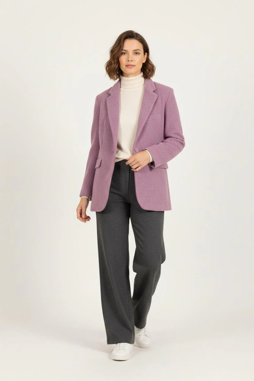 Manteau Violet - Taille XL/42