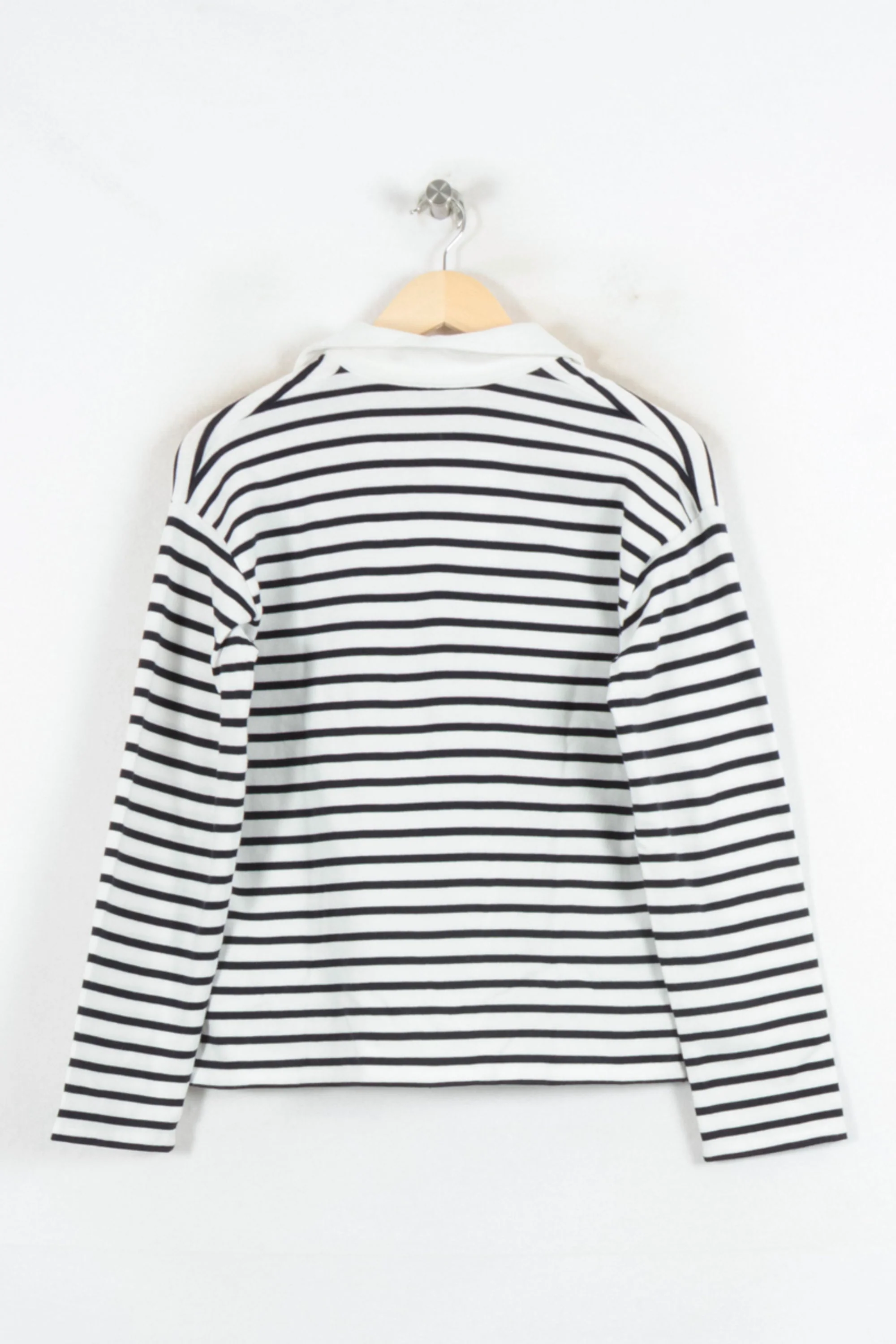 Marinière Blanc et Noir - Taille S/36 - Image 4