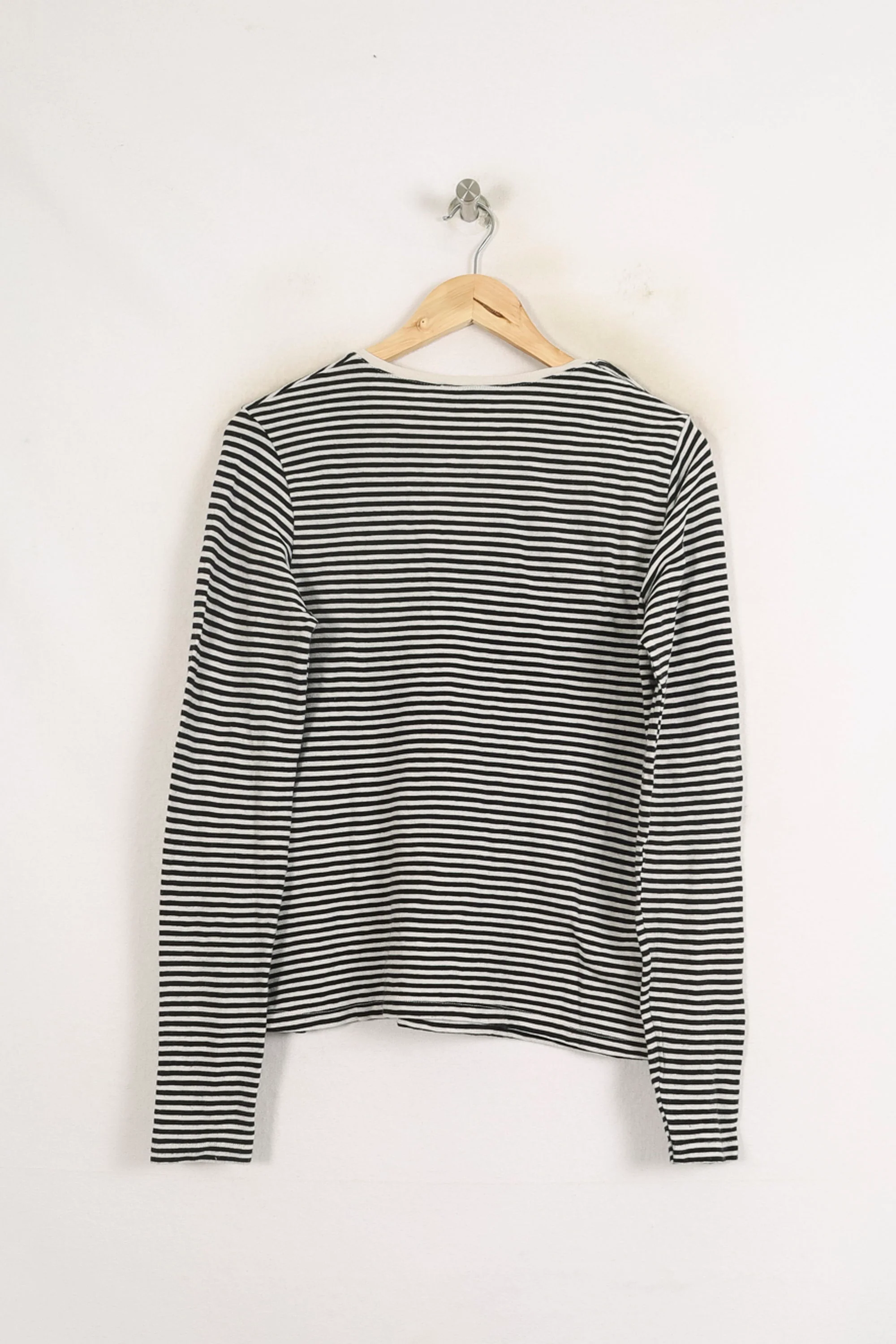 Marinière Noir et Blanc - Taille M/38 - Image 4
