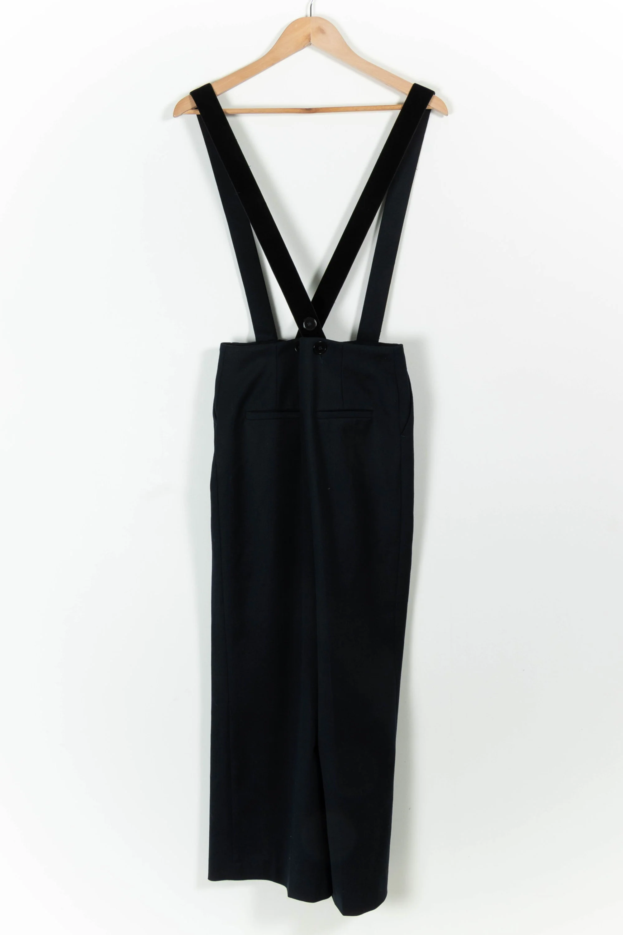 Pantalon À Bretelles Bleu - Taille S/36 - Image 4