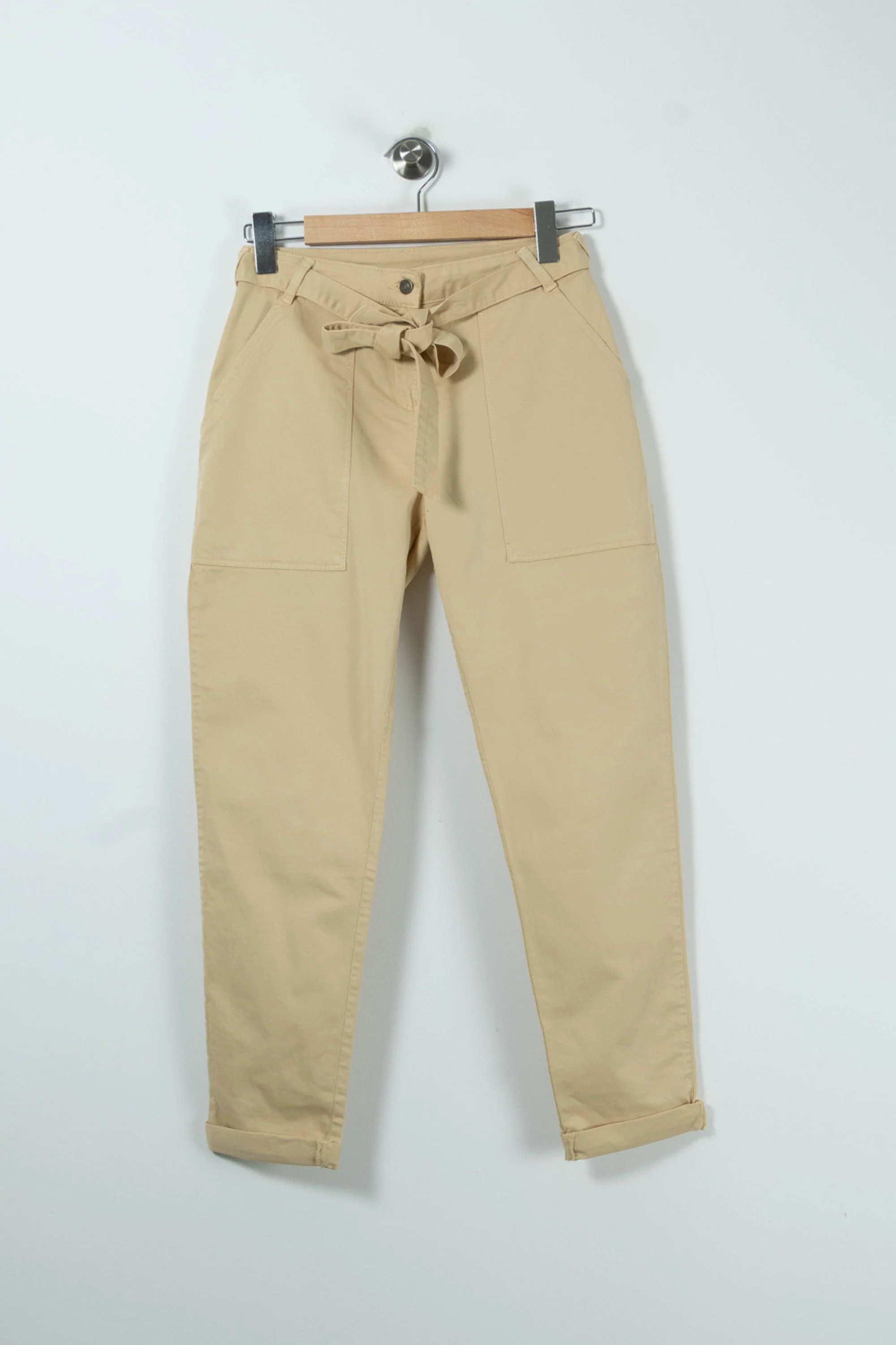 Pantalon Beige - Taille S/36 - Image 2