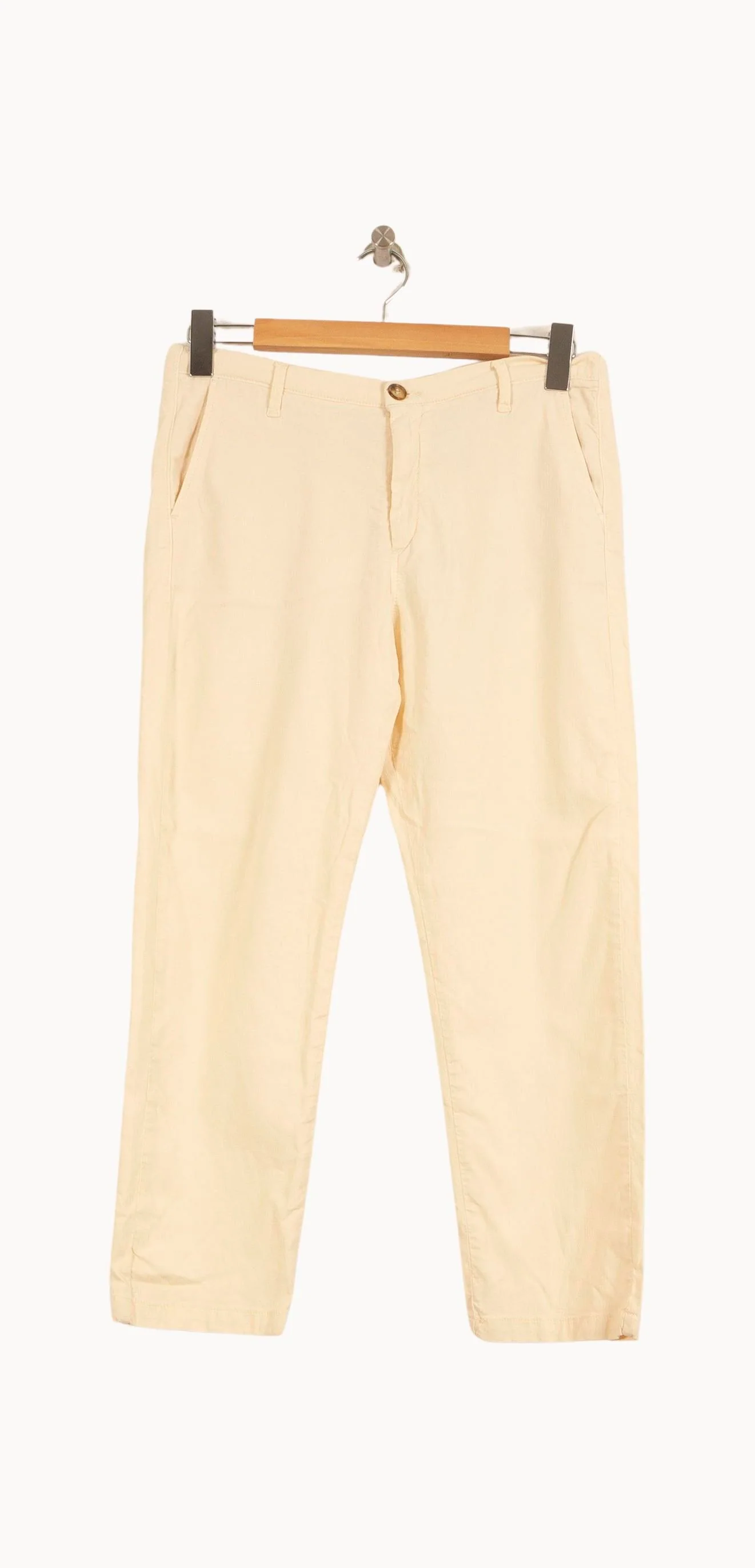 Pantalon Beige - Taille S/36 - Image 2