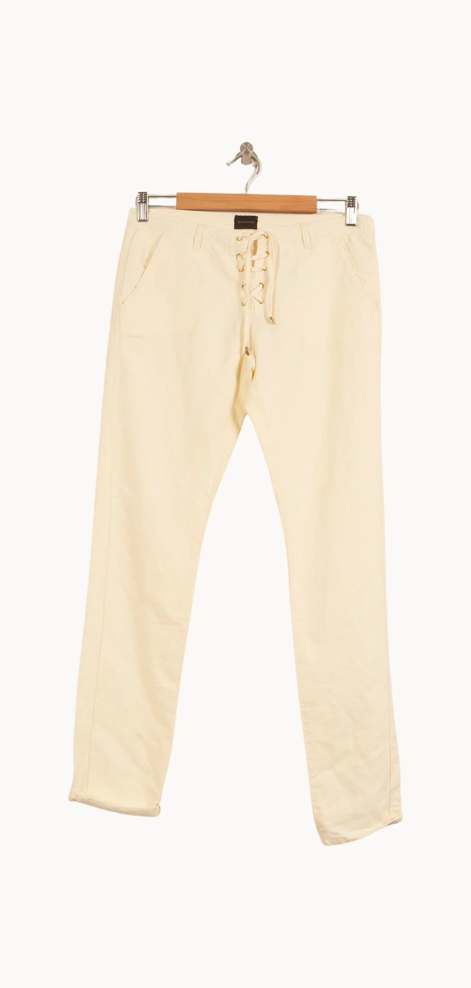 Pantalon Beige - Taille S/36 - Image 2